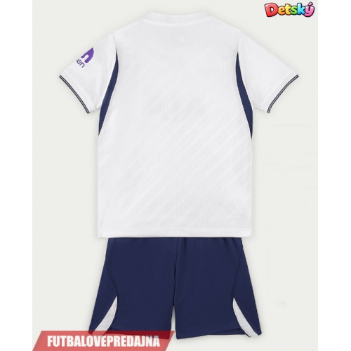 Lacne Dětský Futbalové dres Tottenham Hotspur 2026-27 Krátky Rukáv - Domáci (+ trenírky)